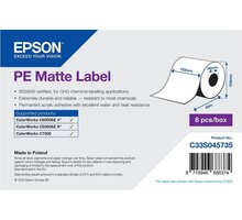 Epson ColorWorks role pro pokladní tiskárny, PE MATTE, 102mmx55m C33S045735