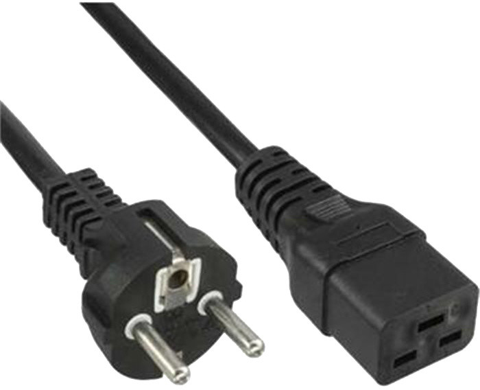 PremiumCord Kabel síťový k počítači 230V 16A 3m IEC 320 C19 konektor_1762700321