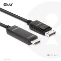 Club3D kabel DP 1.4 na HDMI, 4K120Hz nebo 8K60Hz HDR10, M/M, 3m_397887890
