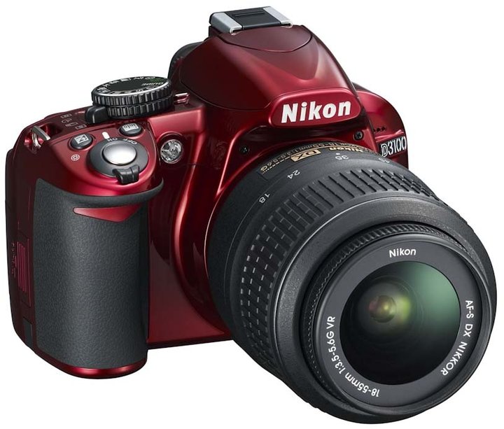 Nikon D3100 RED + objektiv 18-55 AF-S DX VR_1645802110