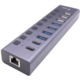 i-tec USB 3.0/USB-C nabíjecí HUB 9 port + LAN + napájecí adaptér 60W_1629103272