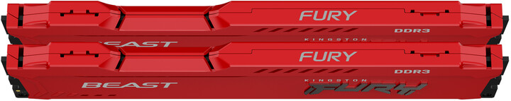 Kingston Fury Beast Red 16GB (2x8GB) DDR3 1866 CL10_759049919