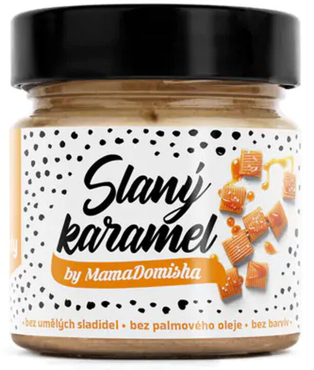GRIZLY Slaný karamel by Mamadomisha, arašídový krém, 250g_268724722