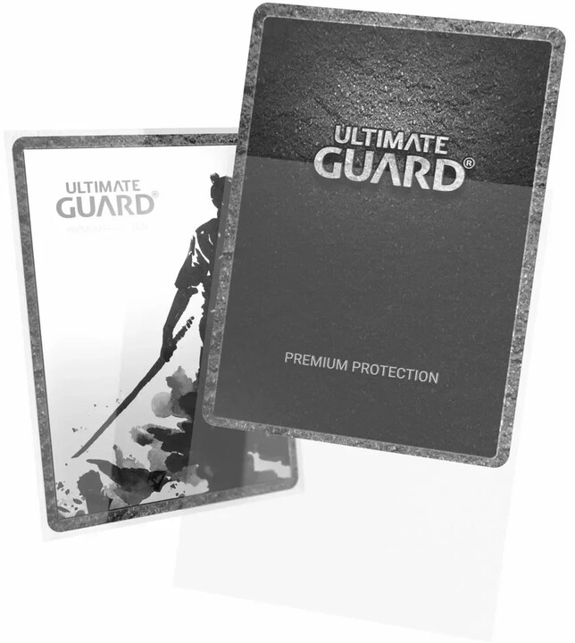 Ochranné obaly na karty Ultimate Guard - Katana Sleeves Standard Size, transparentní, 100 ks (66x91)_1874210469
