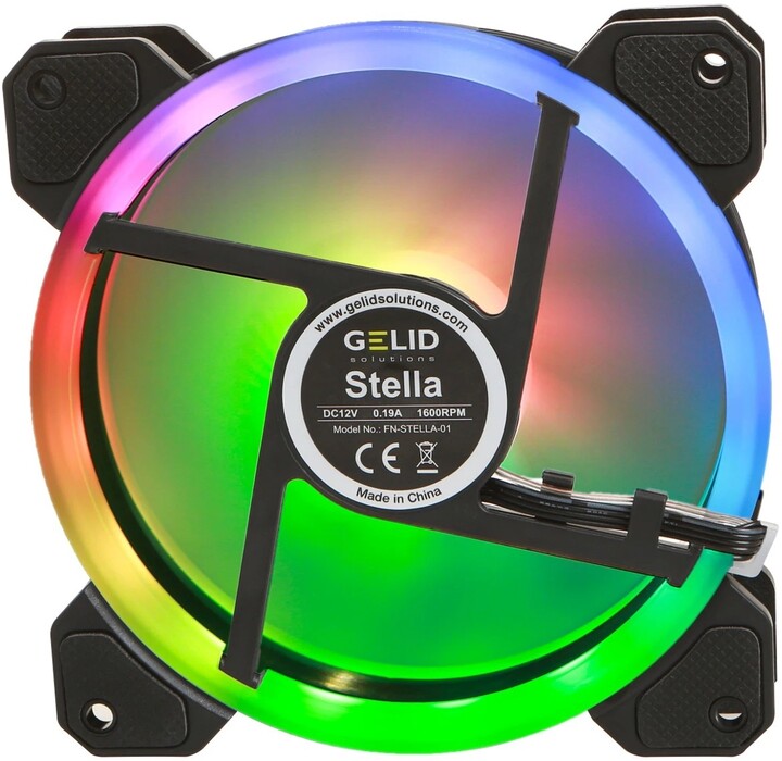 GELID Solutions Stella Dual Ring ARGB, 120mm_1889104110