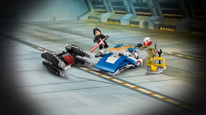 LEGO® Star Wars™ 75196 Mikrostíhačka A-Wing vs. Mikrostíhačka TIE Silencer_1954401037