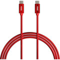 YENKEE kabel YCU C101 RD USB-C, 60W, 1m, červená_1226423821