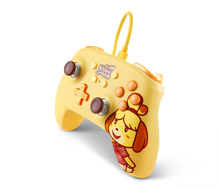 PowerA Enhanced Wired Controller, Animal Crossing: Isabelle (SWITCH)_1664162803
