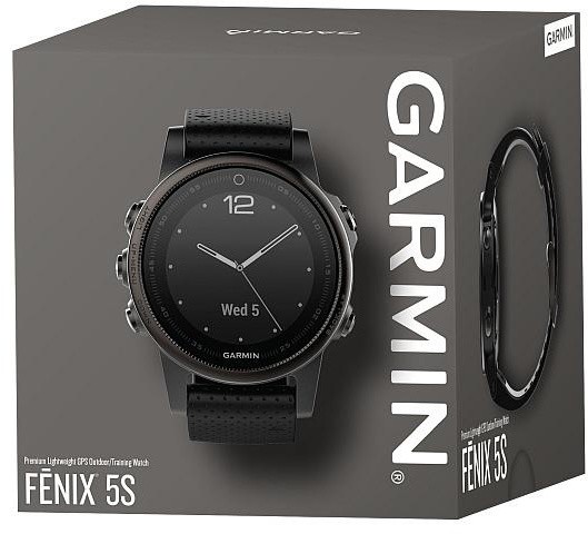 Garmin fenix5S Sapphire Gray Optic, černý pásek_1692282368