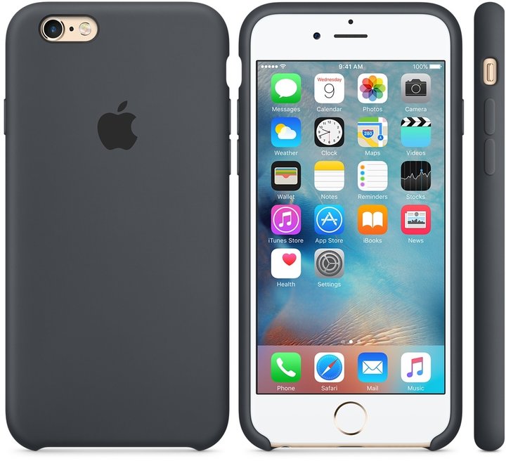 Apple iPhone 6 / 6s Silicone Case, šedá_310340679