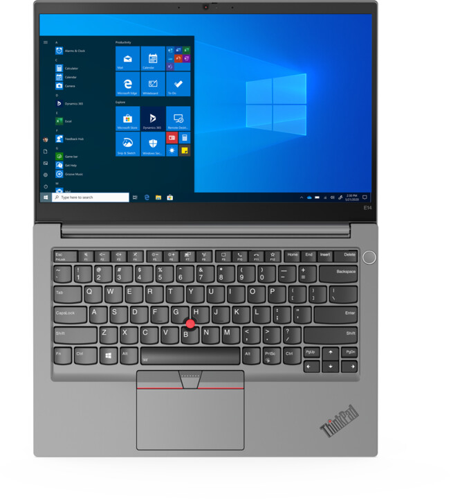 Lenovo ThinkPad E14-IML, stříbrná_1637986422