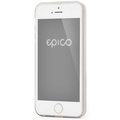 EPICO Plastový kryt pro iPhone 5/5S/SE TWIGGY GLOSS - bílý transparentní_1362599266