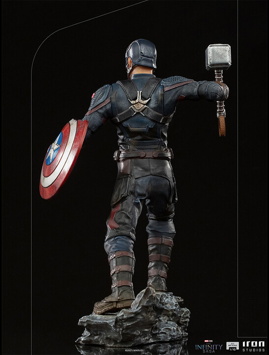 Figurka Iron Studios The Infinity Saga - Captain America Ultimate BDS Art Scale, 1/10_1589652956