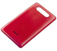 Nokia ochranný kryt CC-3058 pro Nokia Lumia 820, červená_1904537731
