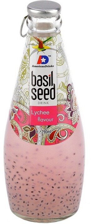 Basil Seed Drink Lychee flavour 290 ml_2029058688