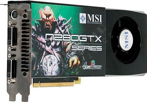 MSI N280GTX-T2D1G-SUPER OC 1GB, PCI-E_312023916