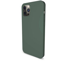 EPICO silikonový kryt pro iPhone 12/12 Pro (6.1&quot;), tmavě zelená_1706080822