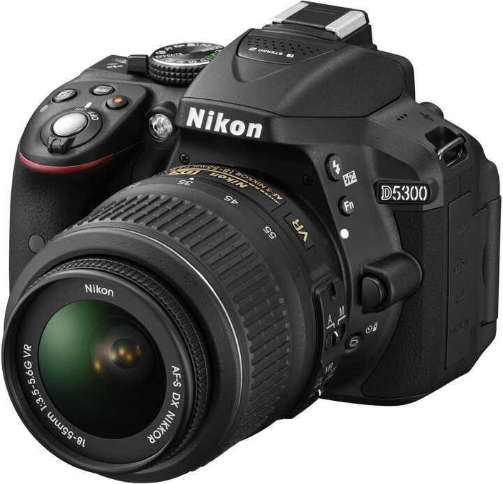 Nikon D5300 + 18-55 VR AF-P, černá_1232594883