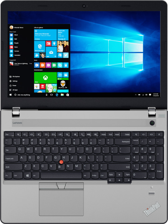 Lenovo ThinkPad E570, černo-stříbrná_408016319