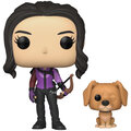 Figurka Funko POP! Marvel: Hawkeye - Kate Bishop with Lucky the Pizza Dog