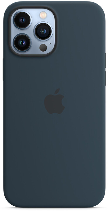 Apple silikonový kryt s MagSafe pro iPhone 13 Pro Max, hlubokomořsky modrá_446650507