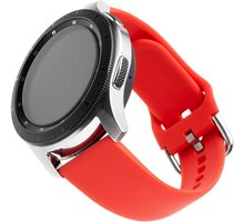 FIXED silikonový řemínek pro smartwatch, šířka 22mm, červená_1429164147
