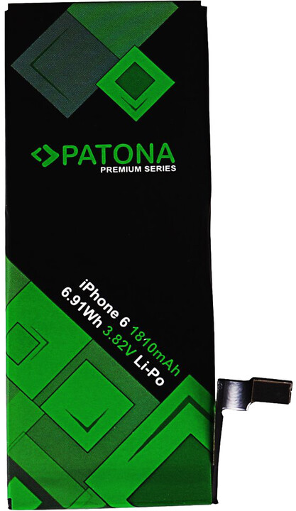 Patona baterie pro mobilní telefon iPhone 6, 1810mAh 3,82V Li-Pol + nářadí PREMIUM