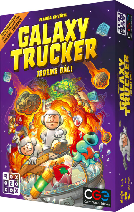 Desková hra Galaxy Trucker: Druhé, vytuněné vydání - Jedeme dál!_660822371