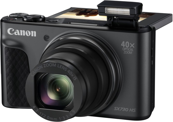 Canon PowerShot SX730 HS, černá - Travel kit_879302784