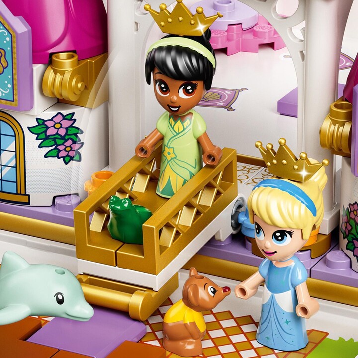 LEGO® Disney Princess 43193 Ariel, Kráska, Popelka a Tiana a jejich pohádková kniha dobrodružství_1290584166