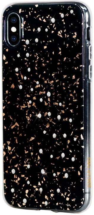 Bling My Thing Milky Way kryt Pure Brilliance pro Apple iPhone X/Xs, černé_256066089