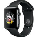 Apple Watch 2 42mm Space Black Stainless Steel Case with Space Black Sport Band