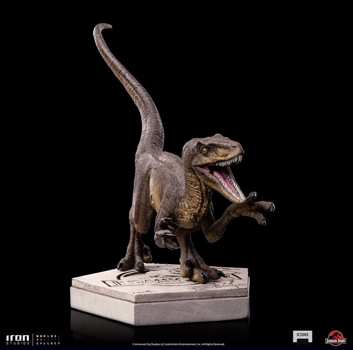 Figurka Iron Studios Jurassic Park - Velociraptor A - Icons_1269685223