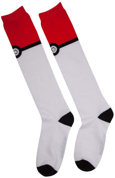 Ponožky Pokémon - Poké Ball, dámské (podkolenky)_957571738