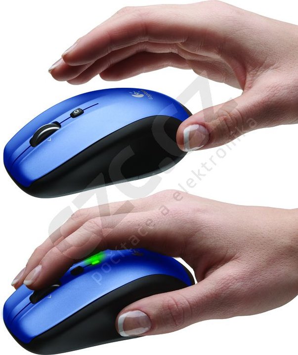 Logitech Couch Mouse M515, modrá_1035528272