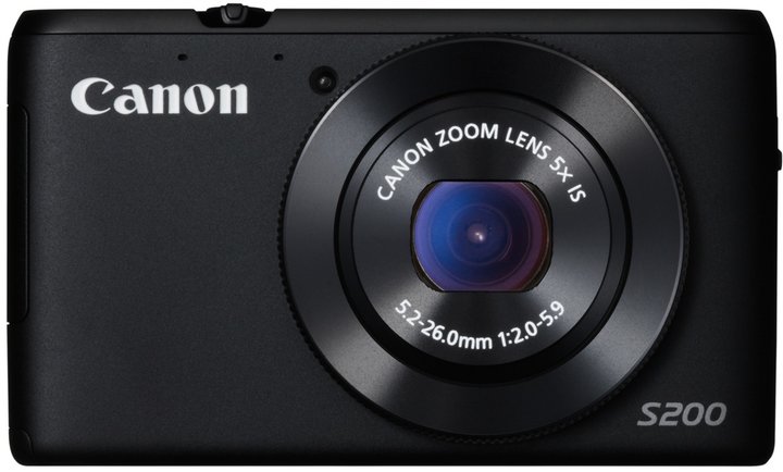 Canon PowerShot S200, černá_1665595630