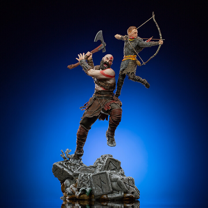 Figurka Iron Studios God of War - Kratos and Atreus BDS Art Scale 1/10_1598424858