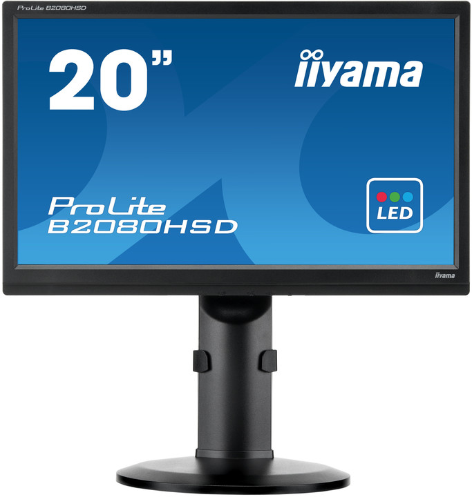 iiyama ProLite B2080HSD-B1 - LED monitor 20&quot;_510627948