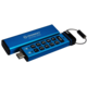 Kingston IronKey Keypad 200C, 64GB, modrá_1422465015