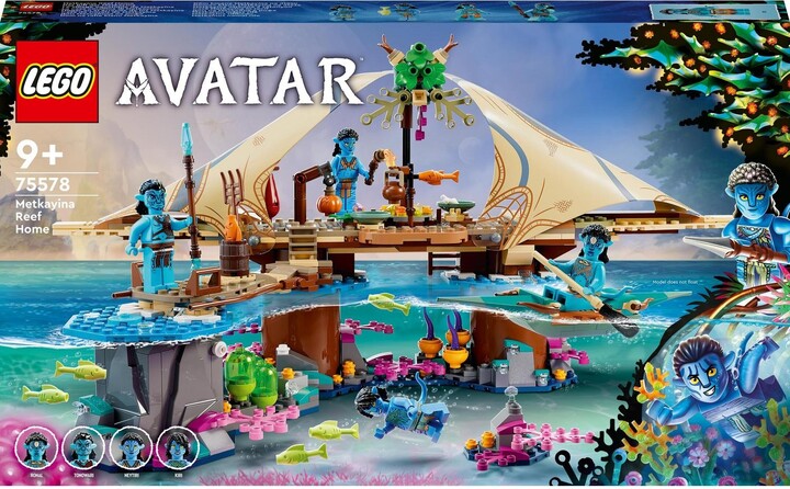 Extra výhodný balíček LEGO® Avatar 75578 Dům kmene Metkayina na útesu a 75575 Setkání s ilu_1251589628