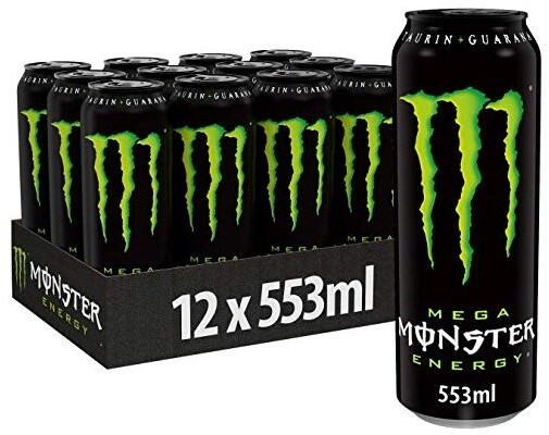 Monster Mega Energy, energetický, perlivý, 12x553 ml_607322160