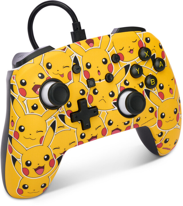 PowerA Enhanced Wired Controller, Pikachu Moods (SWITCH)_898947165