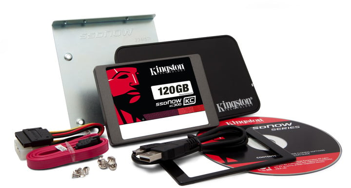 Kingston SSDNow KC300 - 120GB, kit_1361055555