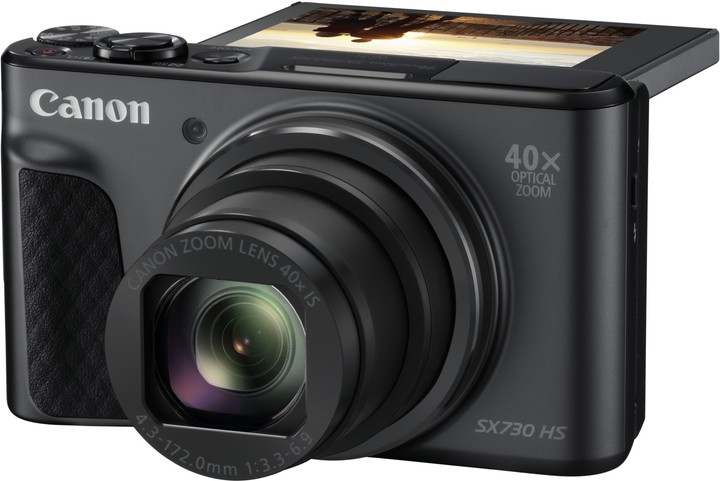 Canon PowerShot SX730 HS, černá - Travel kit_448228555