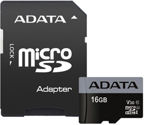 ADATA Micro SDHC Premier Pro 16GB 95MB/s UHS-I U3 + SD adaptér_1251207820