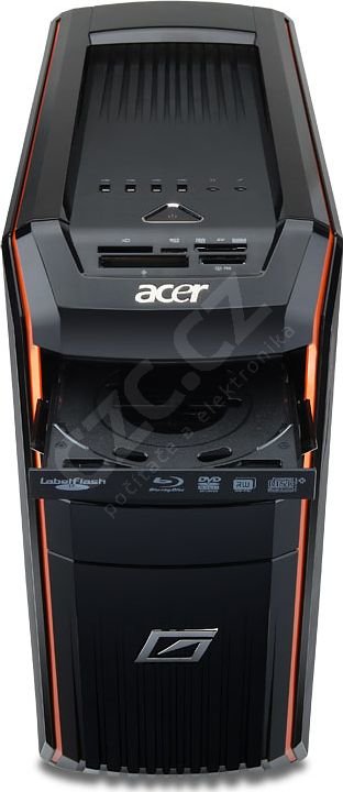 Acer Aspire G3610 Predator, černá-oranžová_2079478110