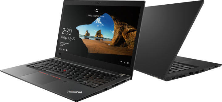 Lenovo ThinkPad T480s, černá_755928602