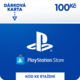 PlayStation Store - Dárková karta 100 Kč - elektronicky