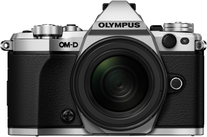 Olympus E-M5 Mark II + 12-50, stříbrná/černá_1379116819