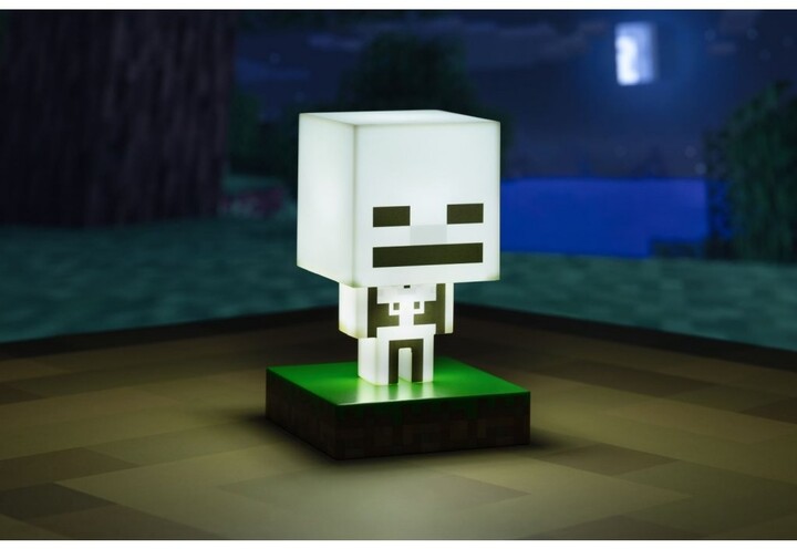 Lampička Minecraft - Skeleton Icon Light_322165316